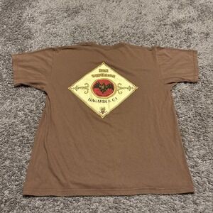 Bacardi Rum Tee T-shirt Men's Size Large L Ron Superior Y2K Vintage